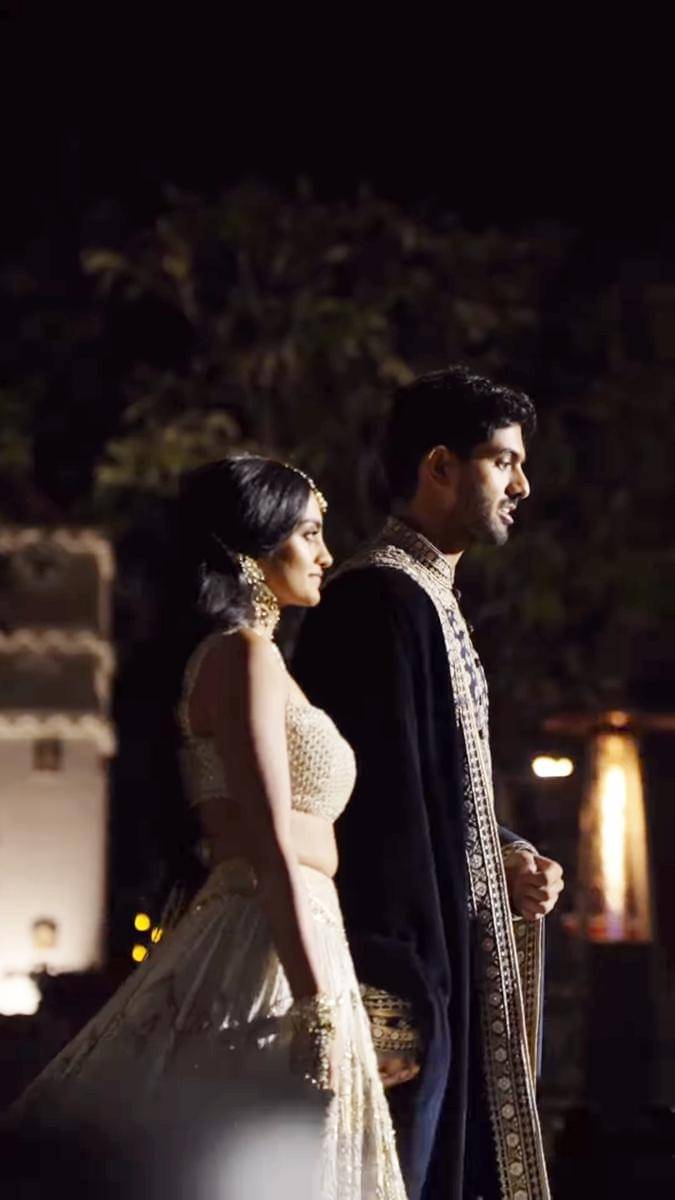 Pernikahan Vamsi Gadiraju dan Netra Mantena