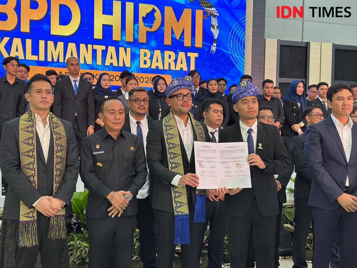 Pelantikan Ketum BPD HIPMI Kalbar masa bakti 2025-2028. 
