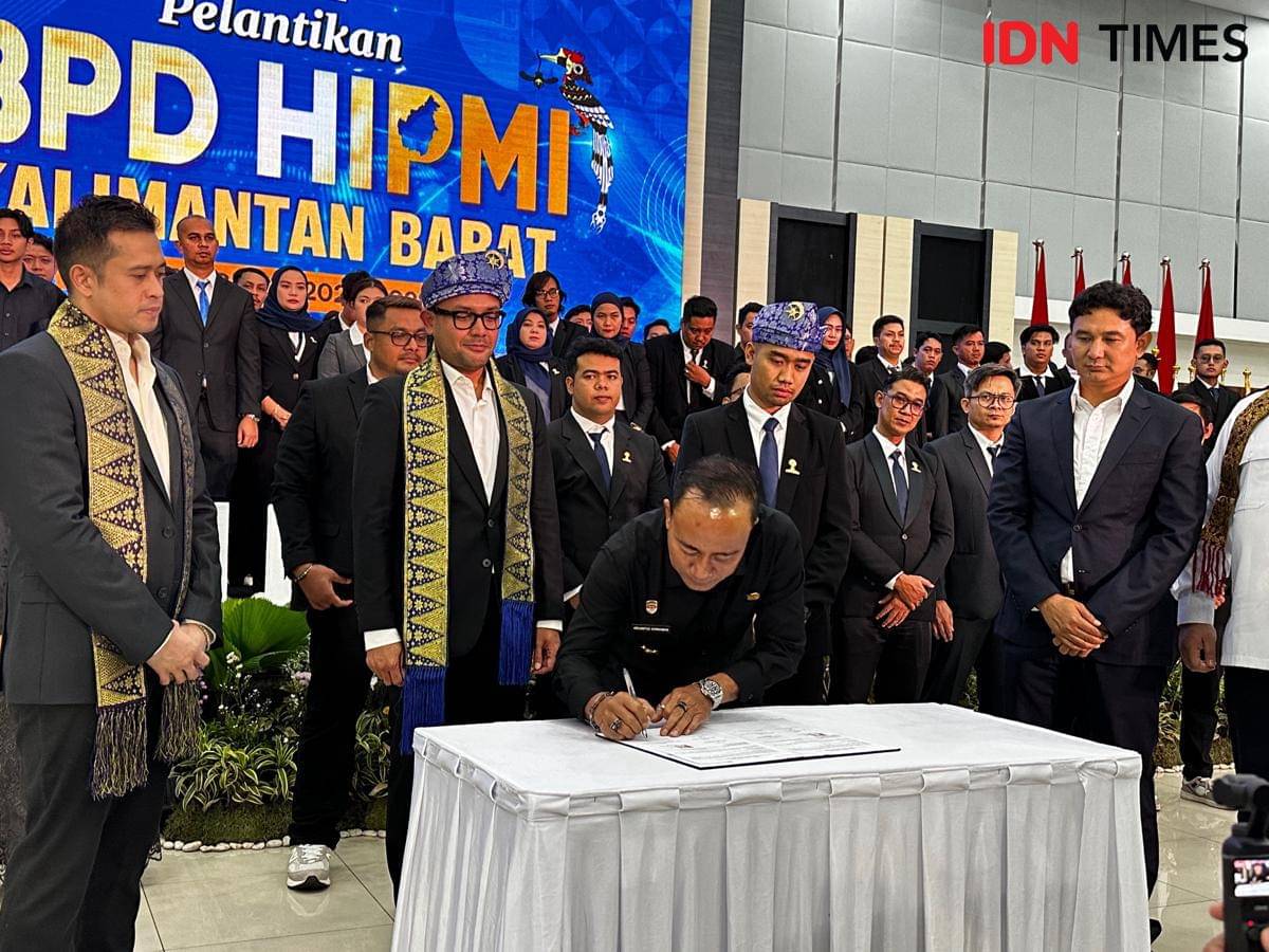 Pelantikan Ketum BPD HIPMI Kalbar masa bakti 2025-2028. 