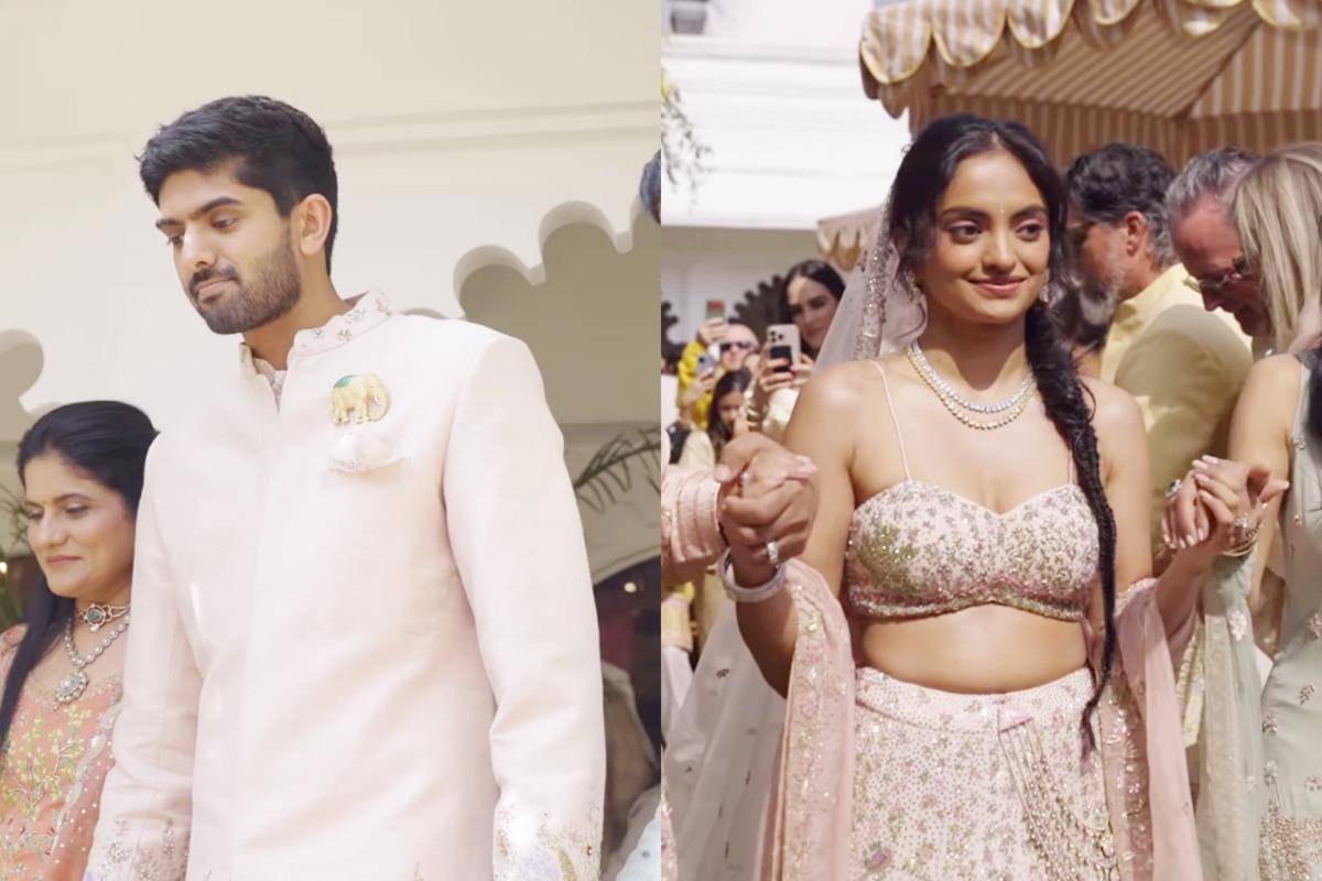 Pernikahan Vamsi Gadiraju dan Netra Mantena