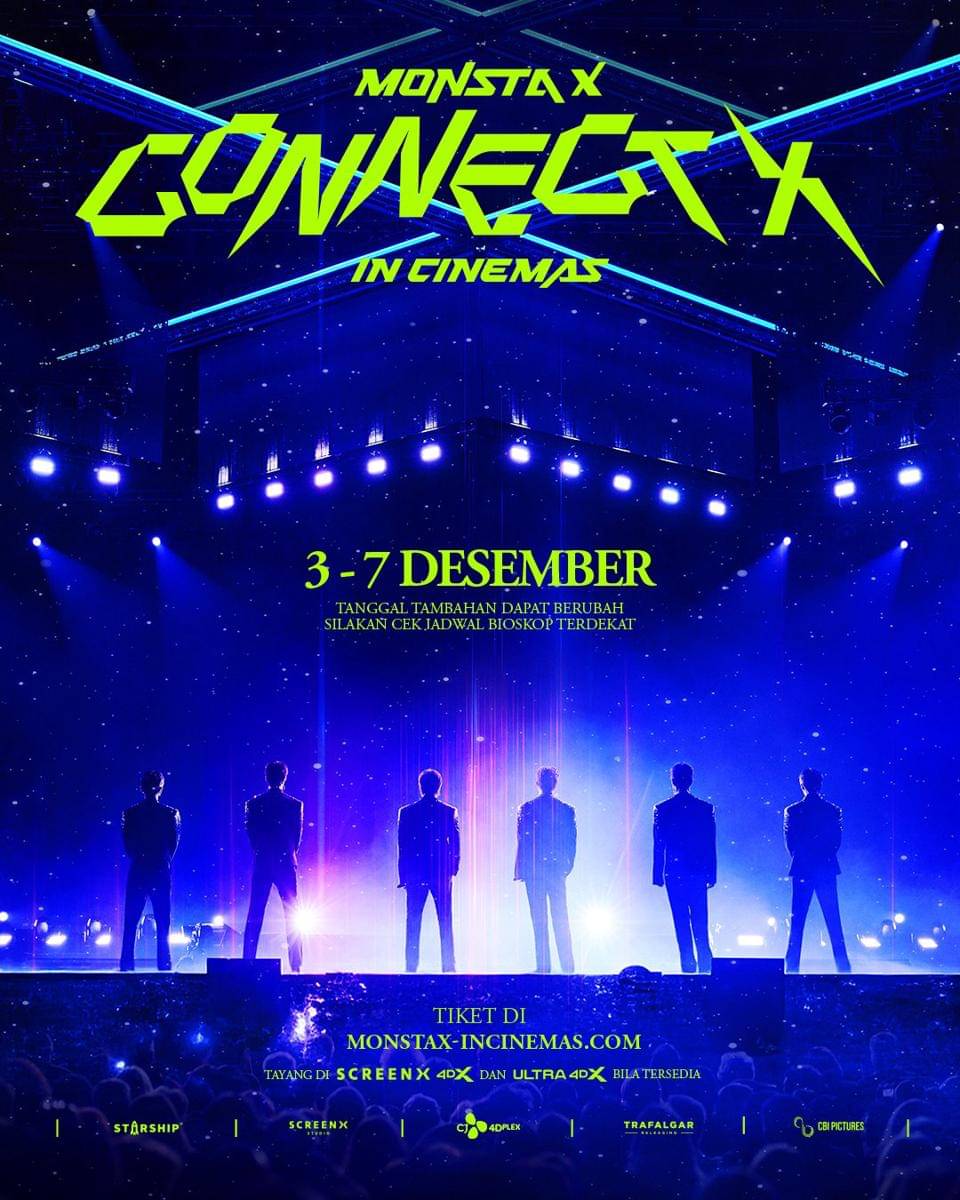 Poster film MONSTA X: Connect X in Cinemas