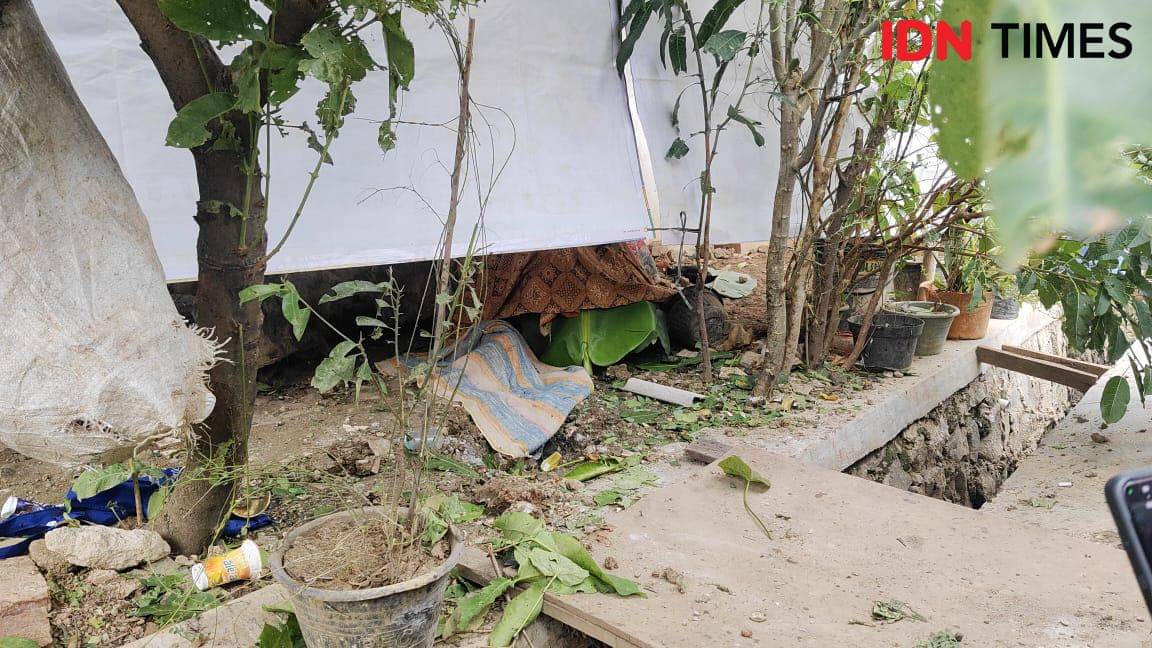 TKP ledakan peluru di Bekasi. (IDN Times/Imam Faishal)