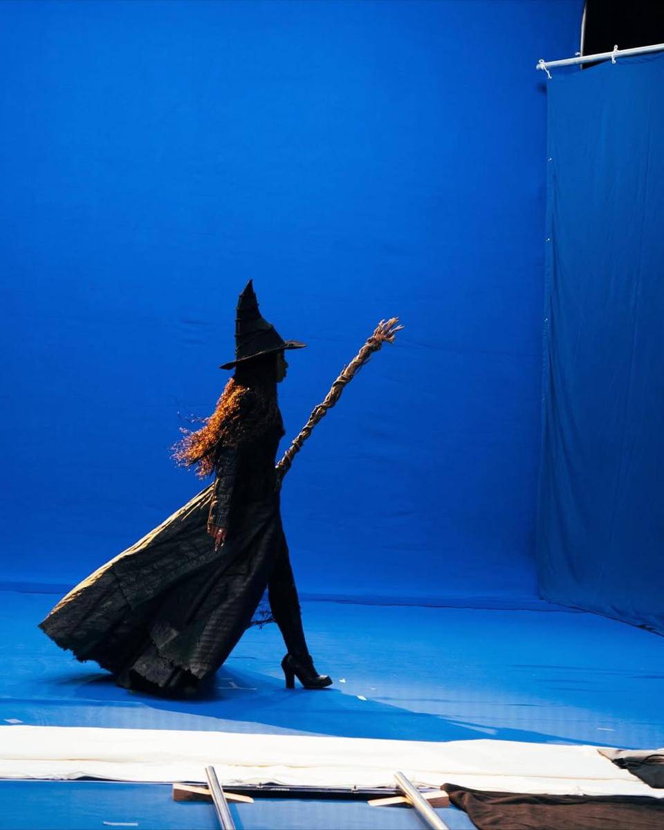 Potret di balik layar syuting Wicked: For Good