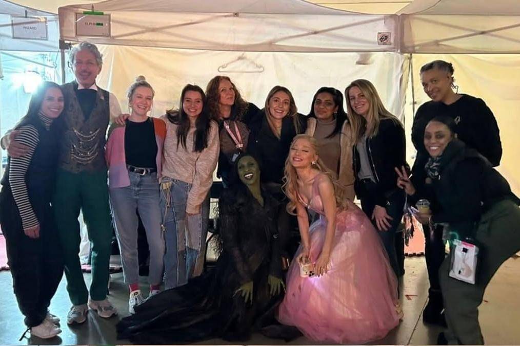 Potret di balik layar syuting Wicked: For Good