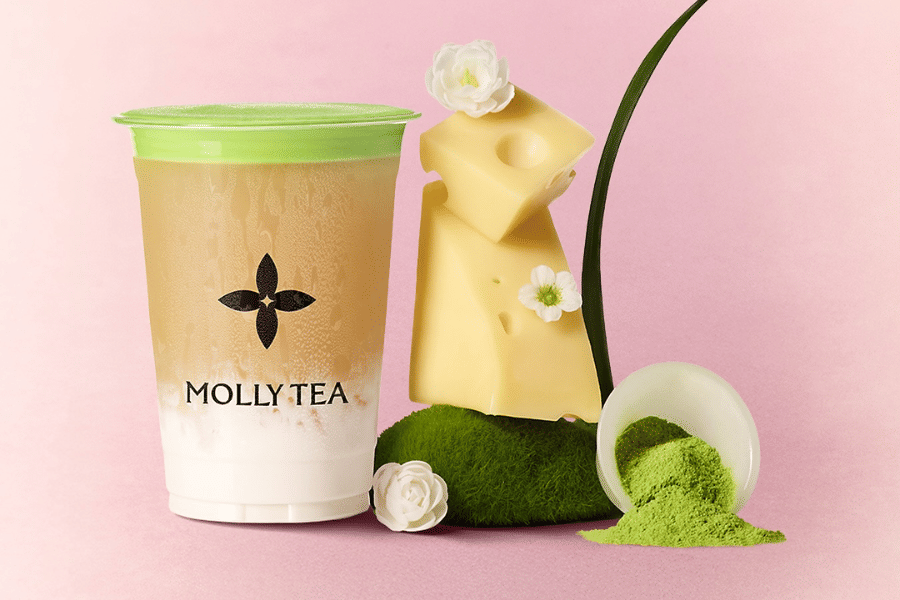 Potret menu Matcha Jasmine Salted Cheese