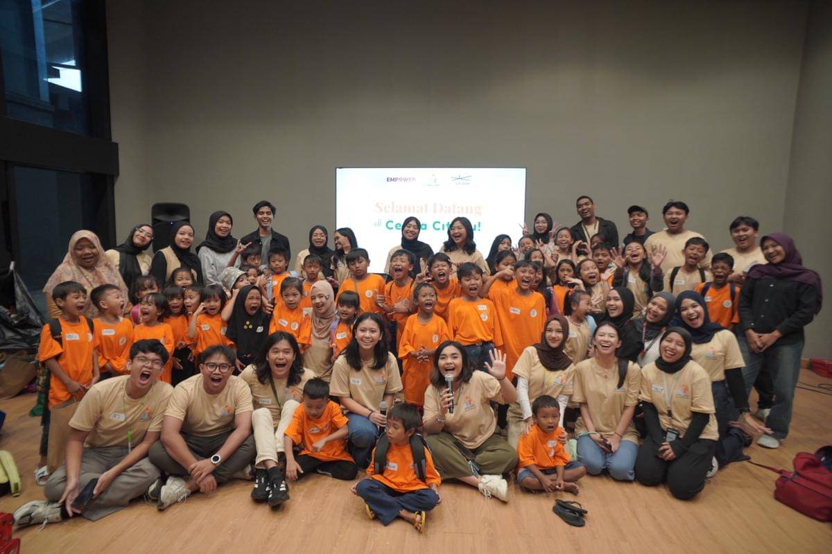 Kegiatan Cerita Citaku di Gelanggang Inovasi dan Kreativitas Universitas Gadjah Mada (GIK UGM), Sabtu (22/11/2025).