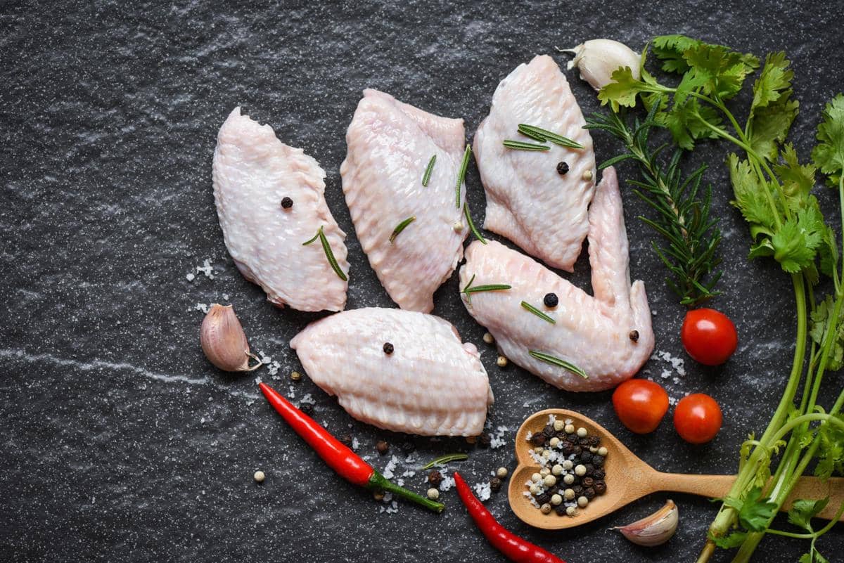 ilustrasi sayap ayam