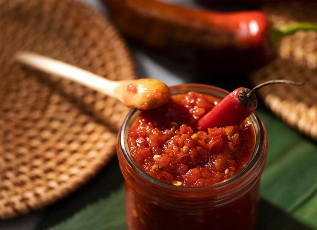 ilustrasi stok cabai giling (freepik.com/freepik)