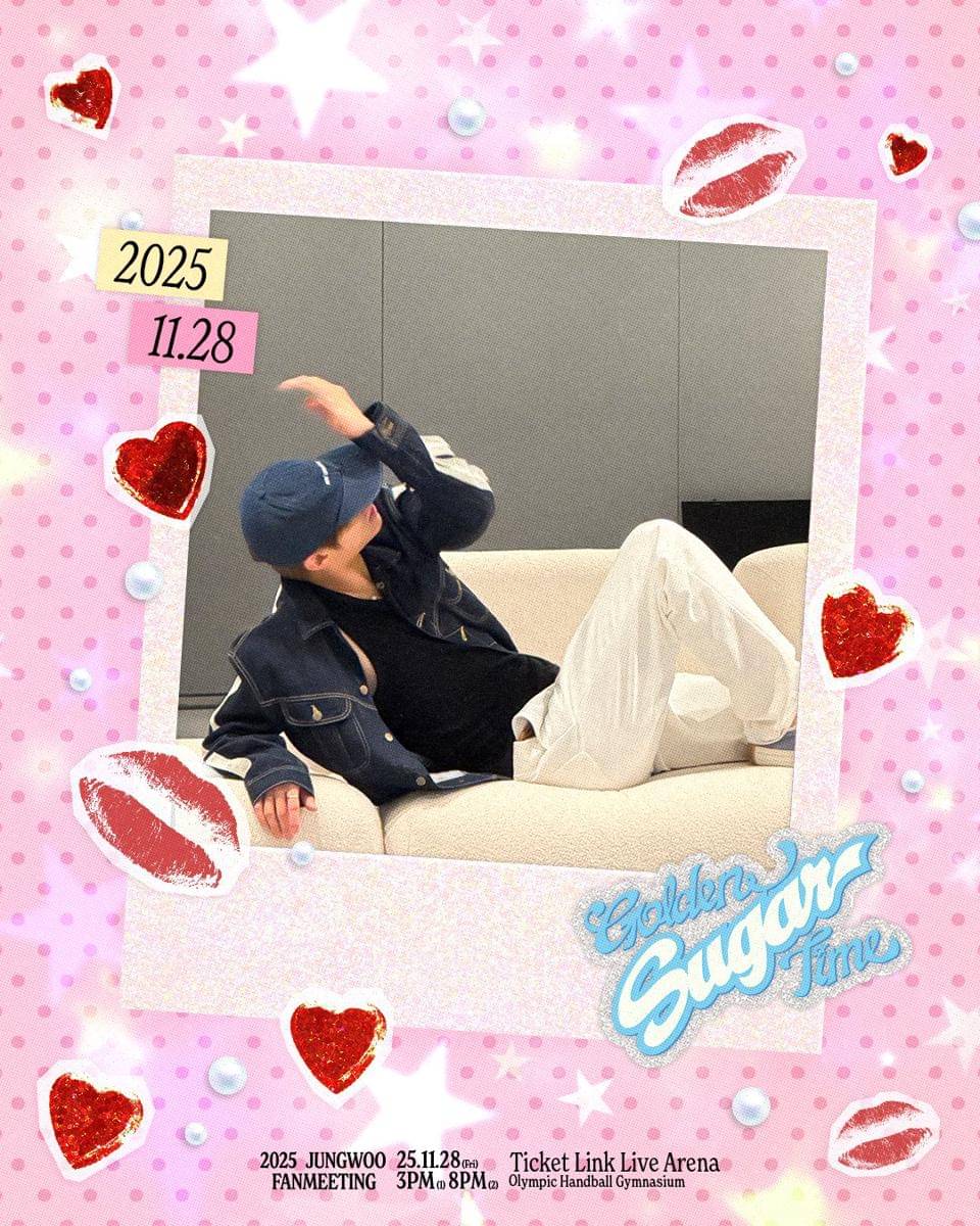 Poster fan meeting Jungwoo NCT 