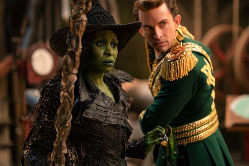 Elphaba dan Fiyero dalam Wicked: For Good