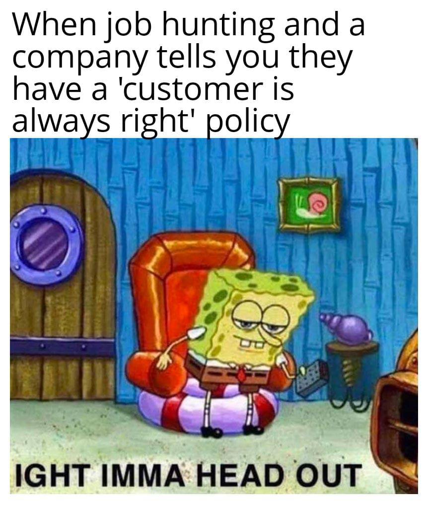 meme kartun tentang pelanggan
