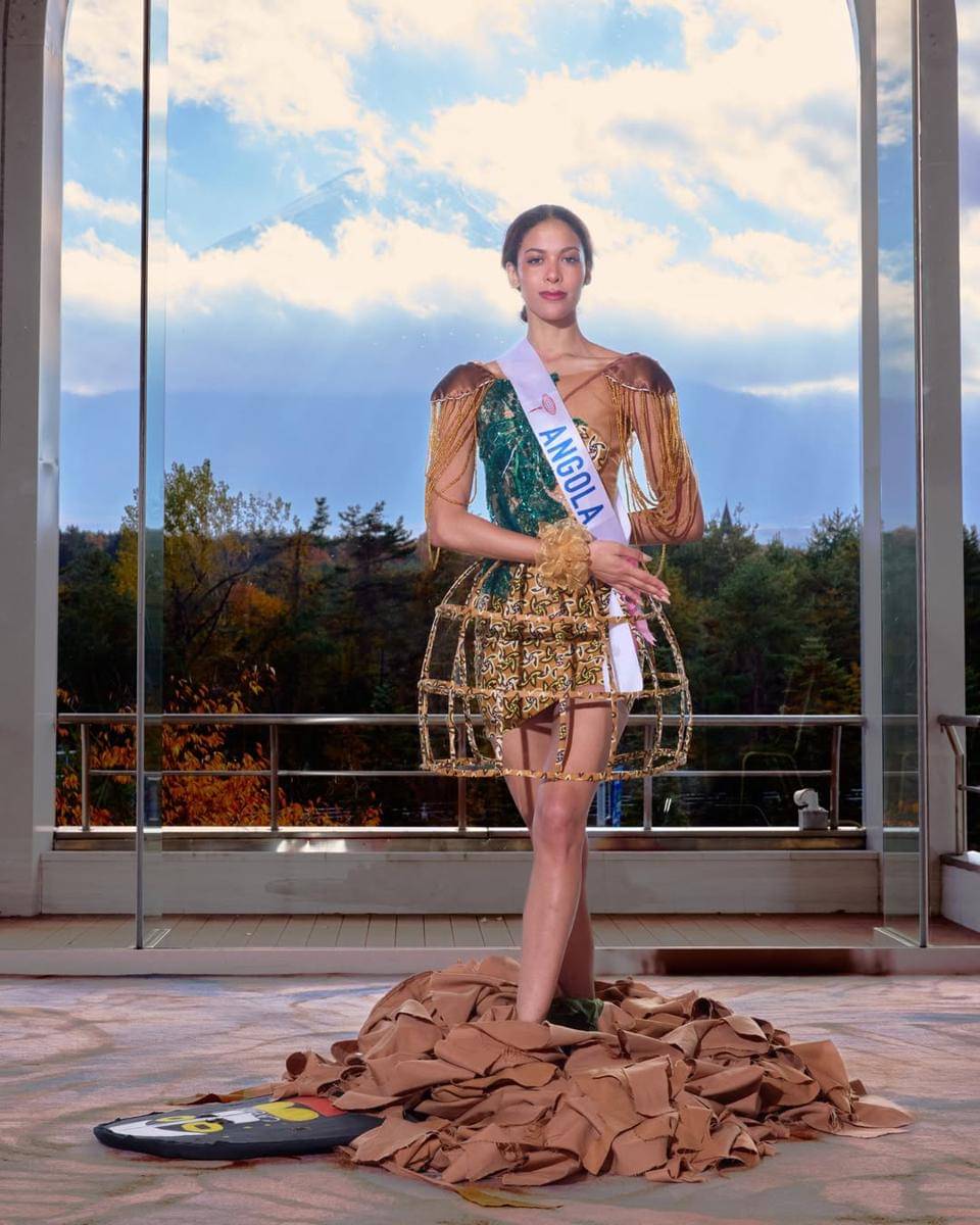 kostum nasional Miss International Angola 2025