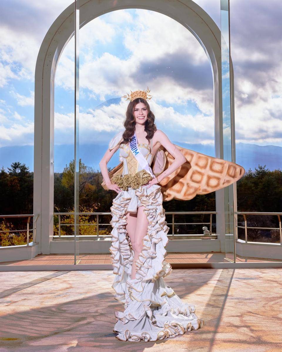 kostum nasional Miss International Belgia 2025