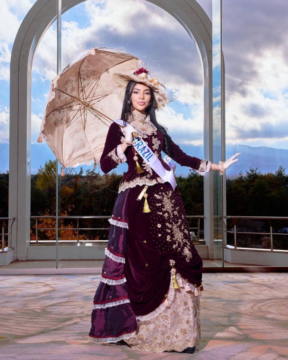 kostum nasional Miss International Brasil 2025 