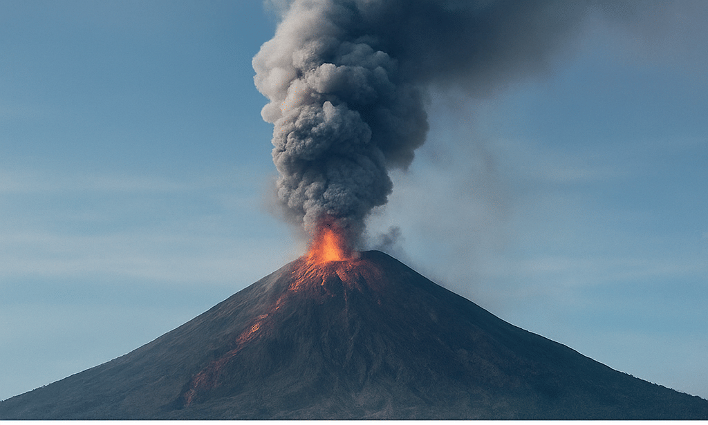 gunung semeru erupsi