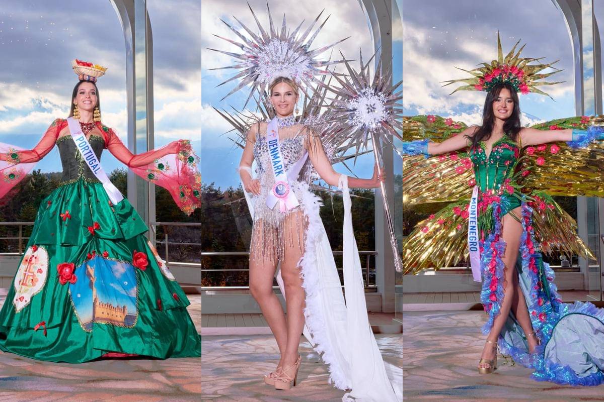 kostum nasional wakil Eropa di Miss International 2025