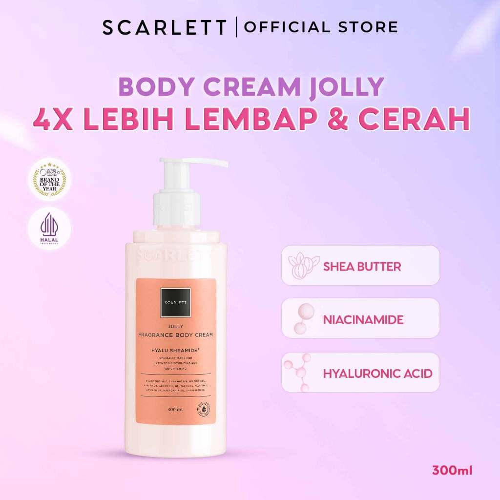 Scarlett Whitening Body Cream