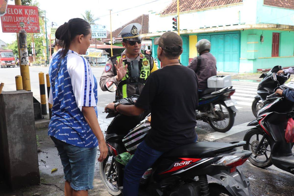 Operasi Zebra Progo 2025, Polres Bantul . (Dok. Polres Bantul)