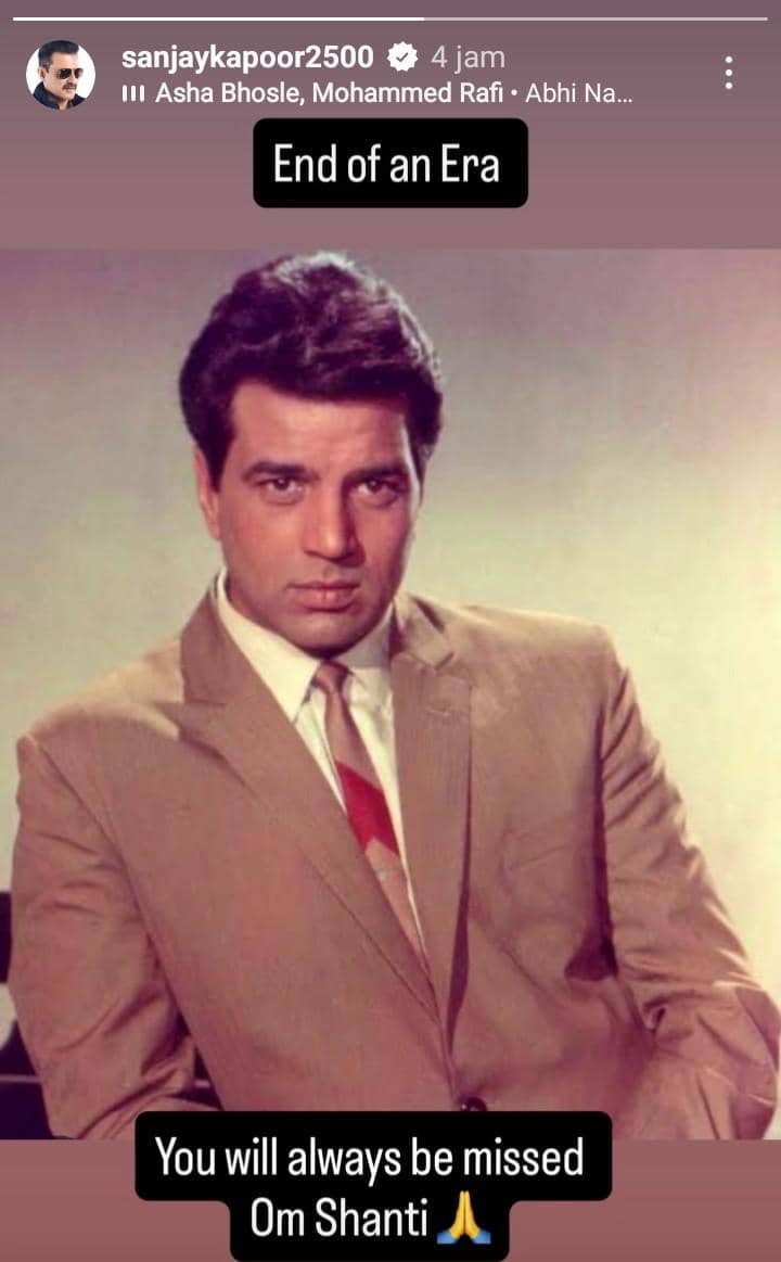 unggahan Sanjay Kapoor