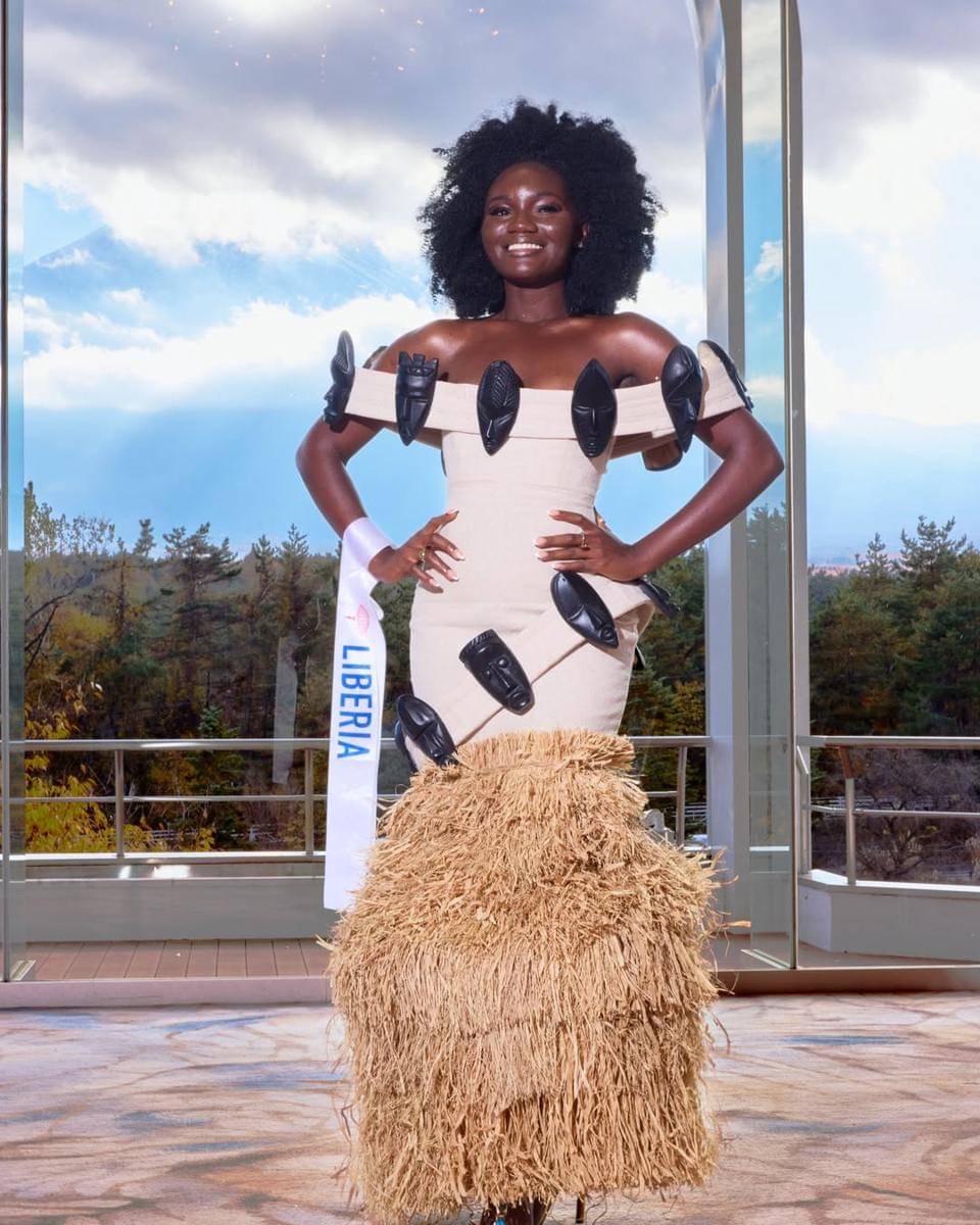 kostum nasional Miss International Liberia 2025