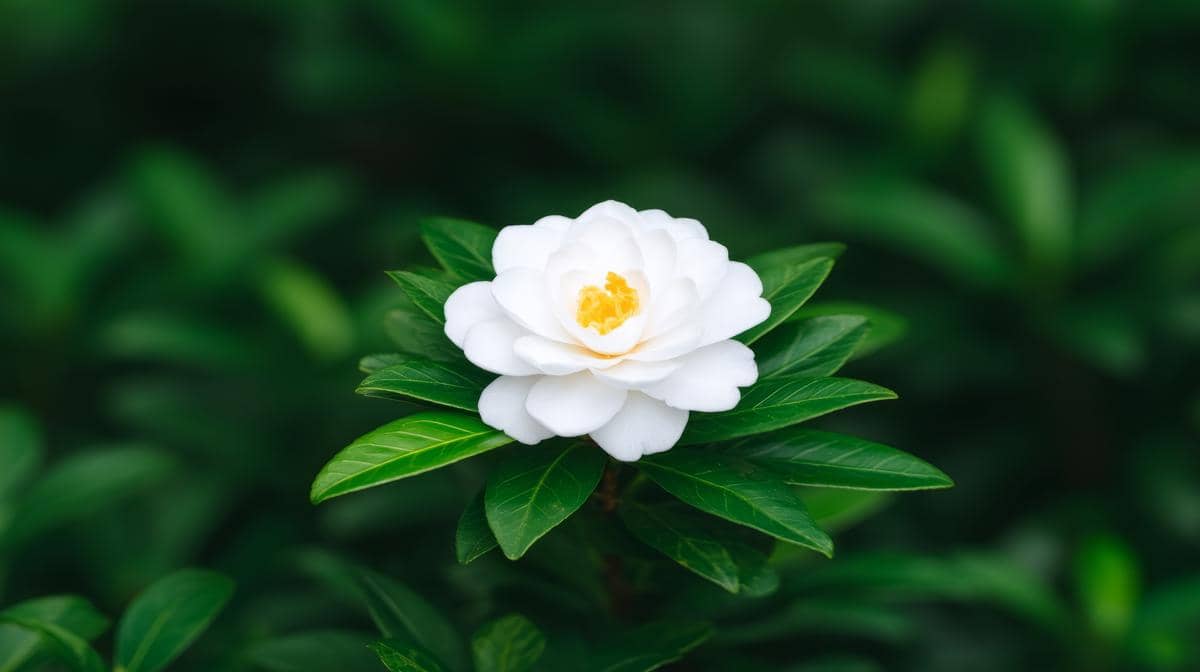 Ilustrasi tanaman gardenia