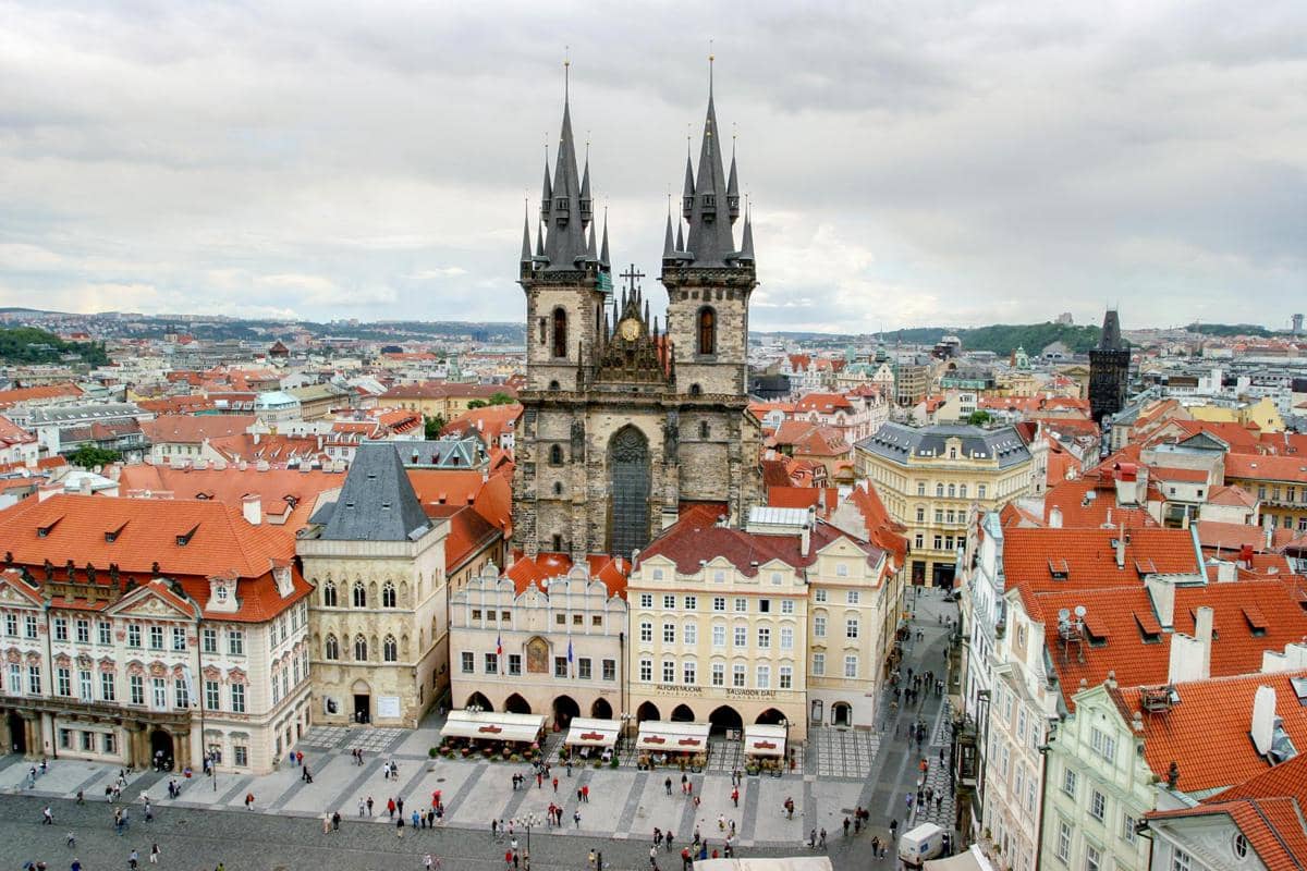 ilustrasi Kota Praha