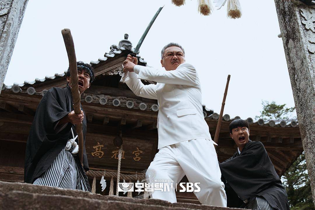 cuplikan drama Taxi Driver 3.