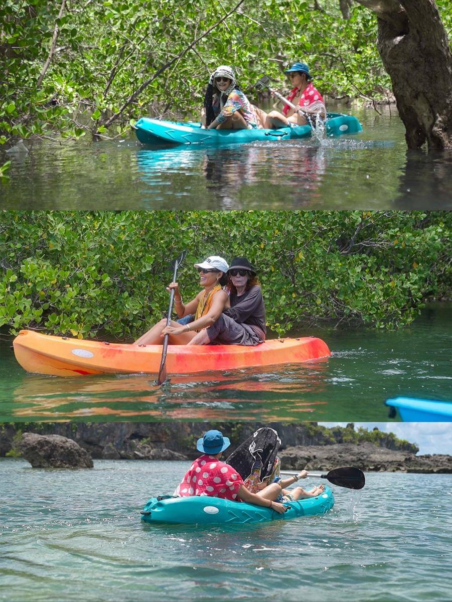 Keluarga Luna Maya liburan di Pulau Rote.