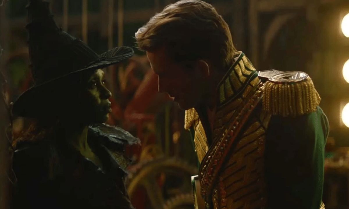 Elphaba dan Fiyero dalam Wicked: For Good