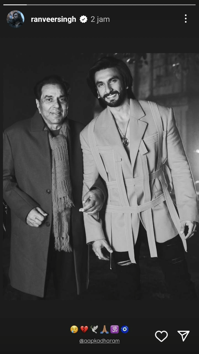 unggahan Ranveer Singh