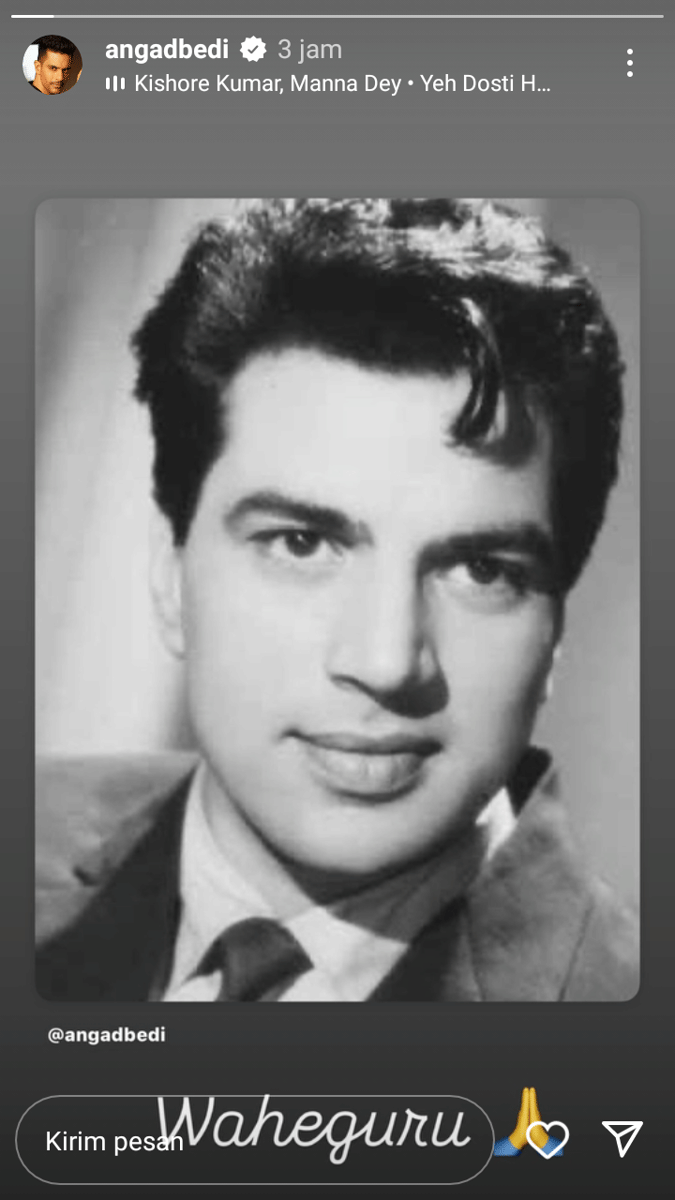 unggahan Angad Bedi