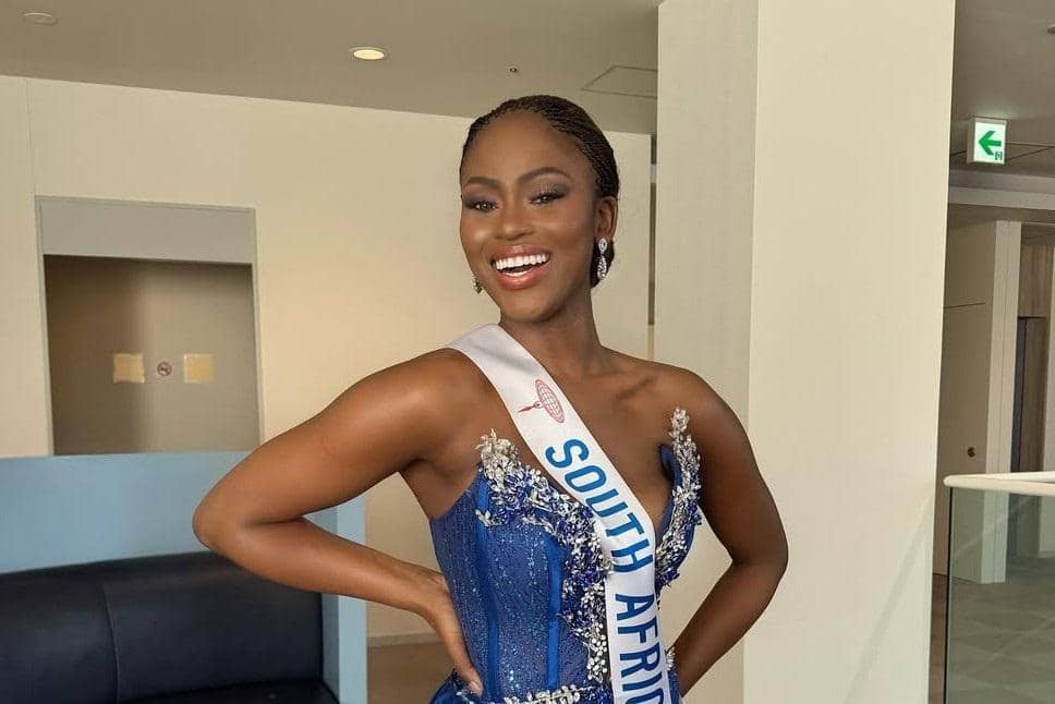 potret Sinamile Dlamini, Miss International Afrika Selatan 2025