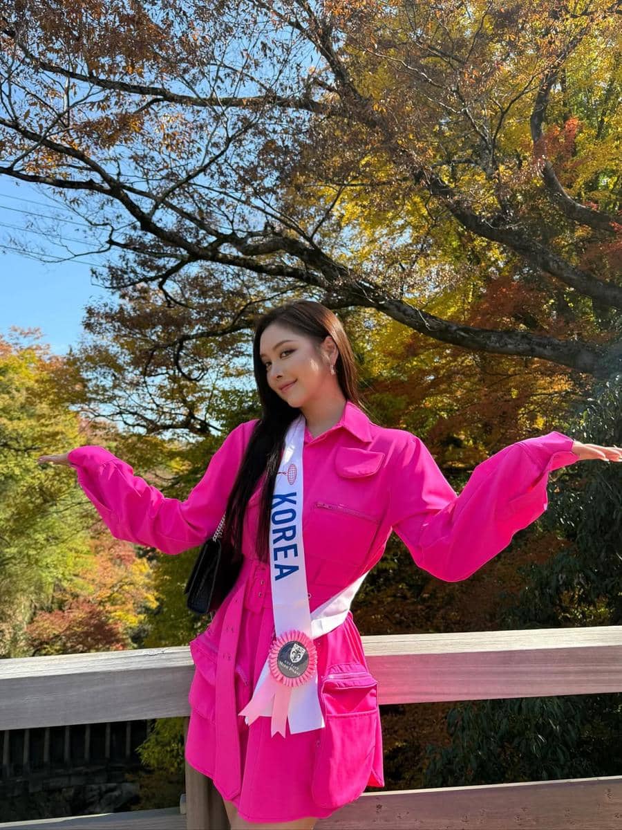 potret Jihoo Kim, Miss International Korea 2025