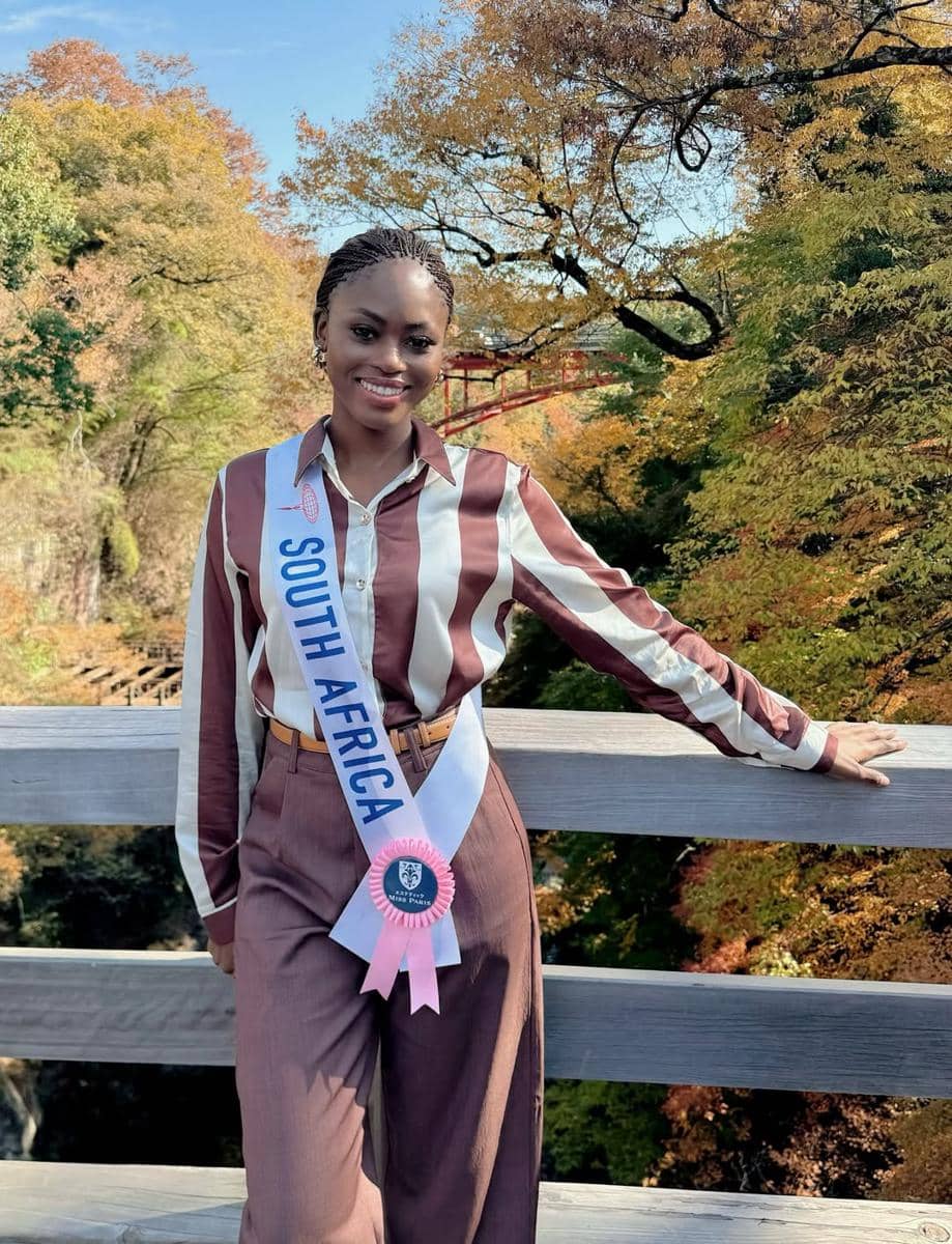 potret Sinamile Dlamini, Miss International Afrika Selatan 2025