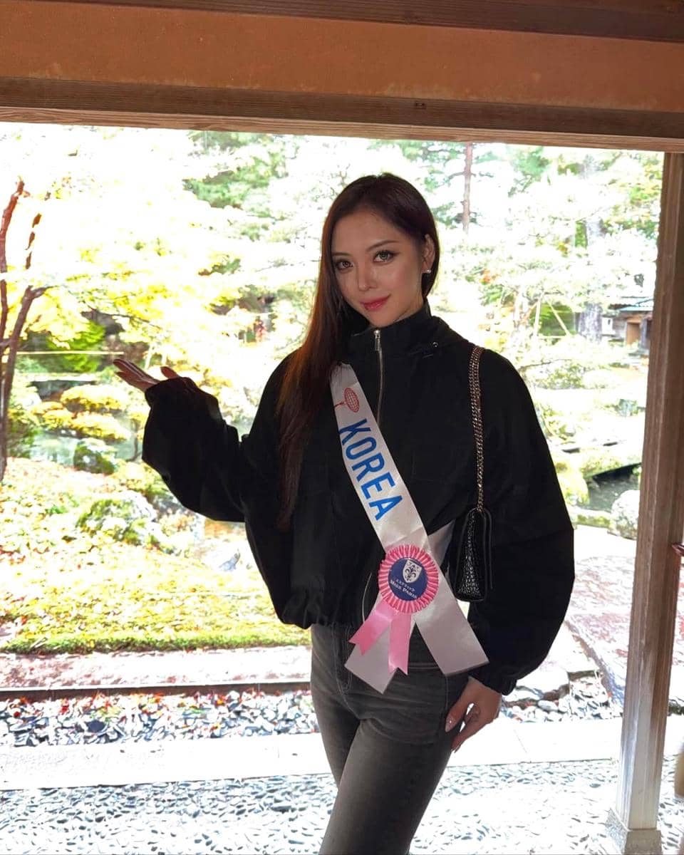 potret Jihoo Kim, Miss International Korea 2025 
