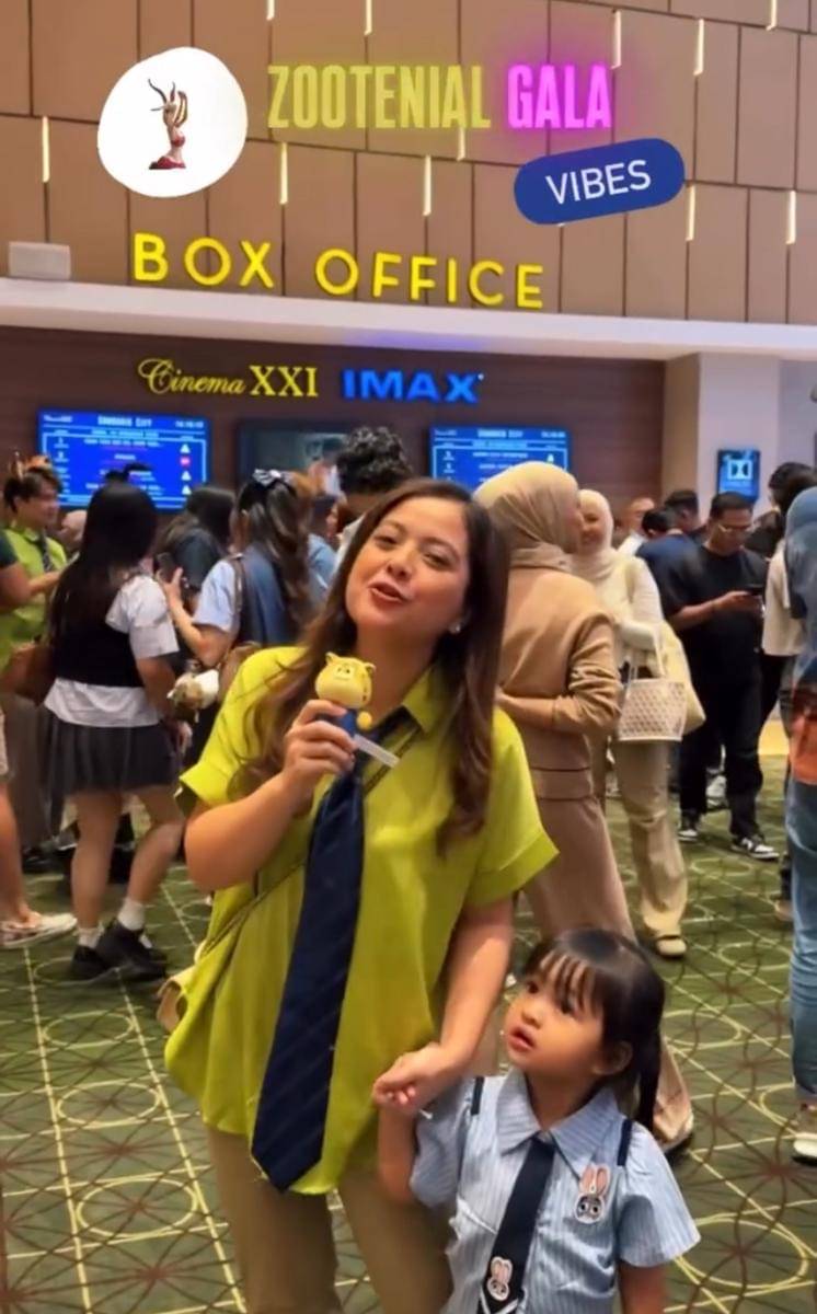 potret artis di penayangan perdana film Zootopia 2 