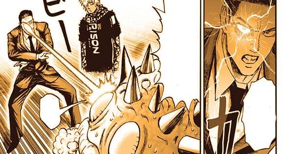 Sekingar menembak laser dari matanya - One Punch Man