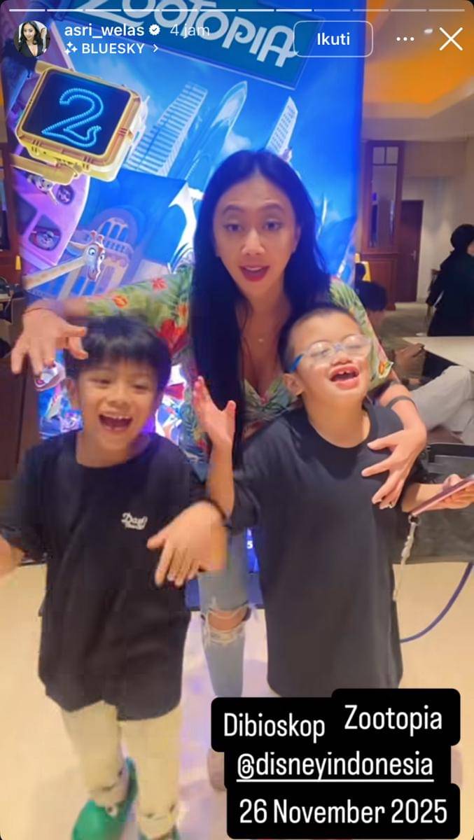 potret artis di penayangan perdana film Zootopia 2 