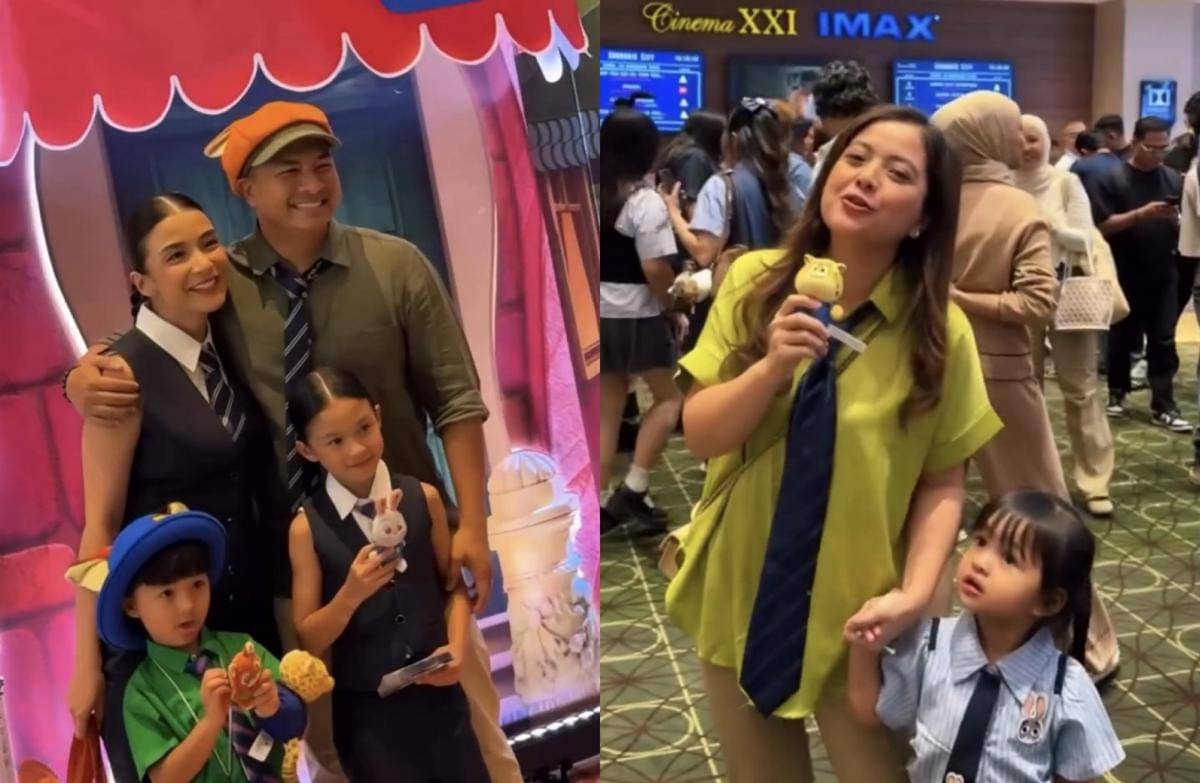 potret artis di penayangan perdana film Zootopia 2 