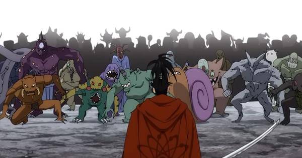 Atomic Samurai maju menghadapi para monster - One Punch Man S3