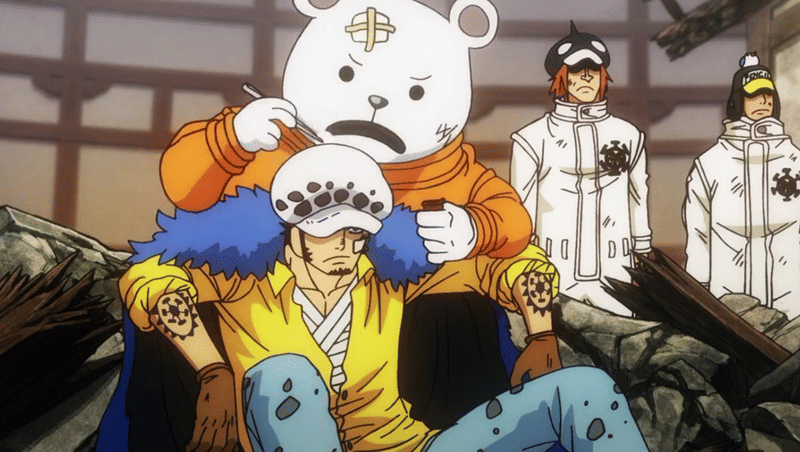 Trafalgar D. Law dan Bepo