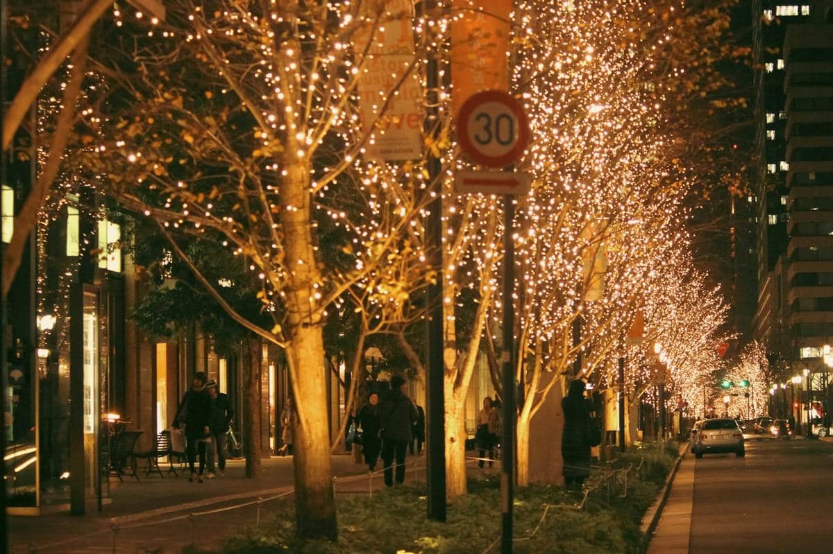 ilustrasi Natal di Jepang