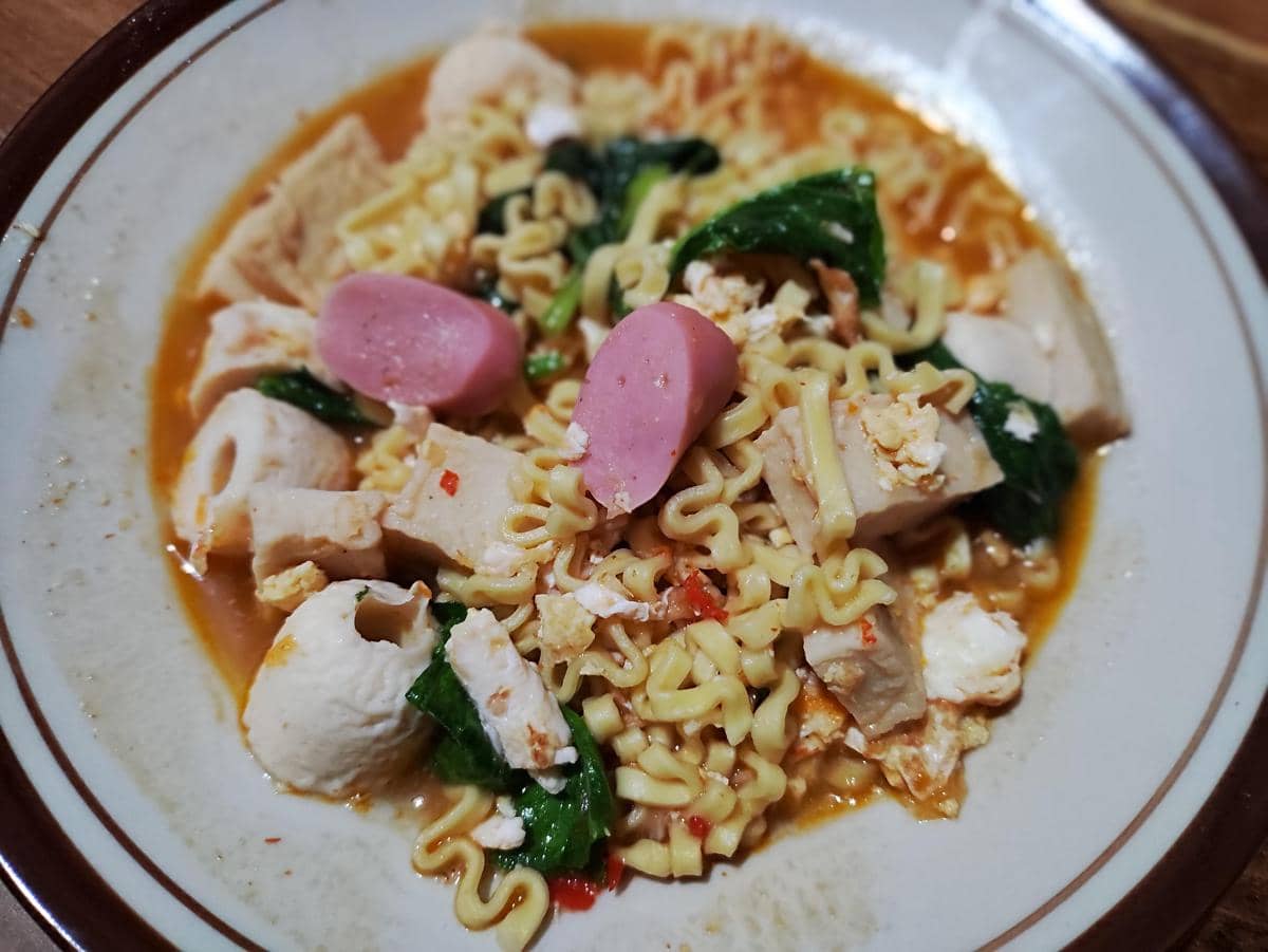 Potret seblak kuah