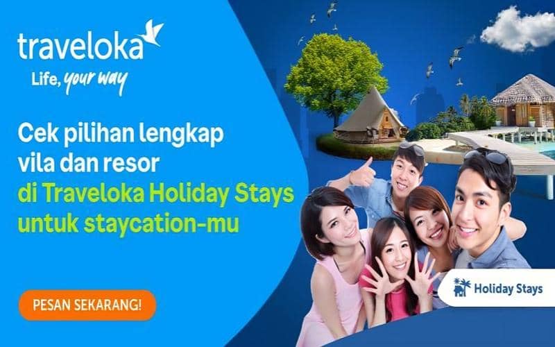 Traveloka menyediakan berbagai pilihan villa untuk disewa