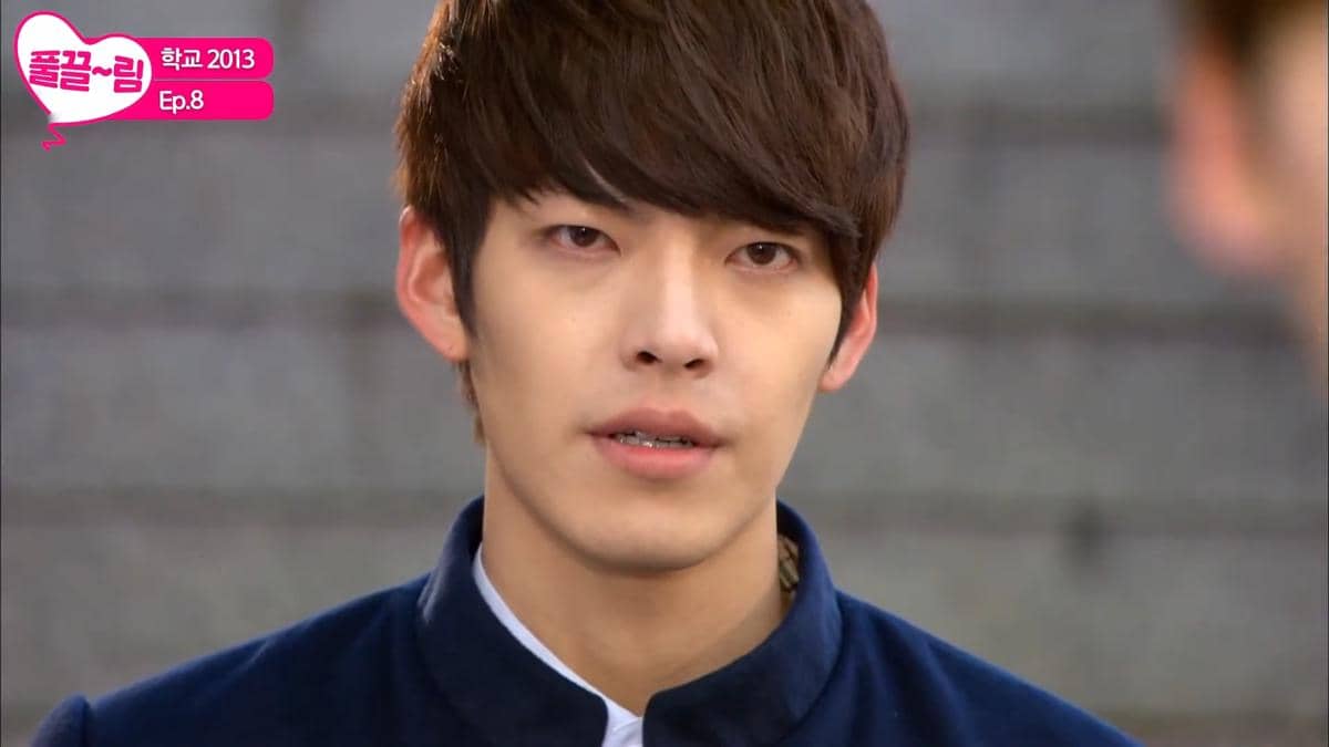 cuplikan Kim Woo Bin di drakor School 2013