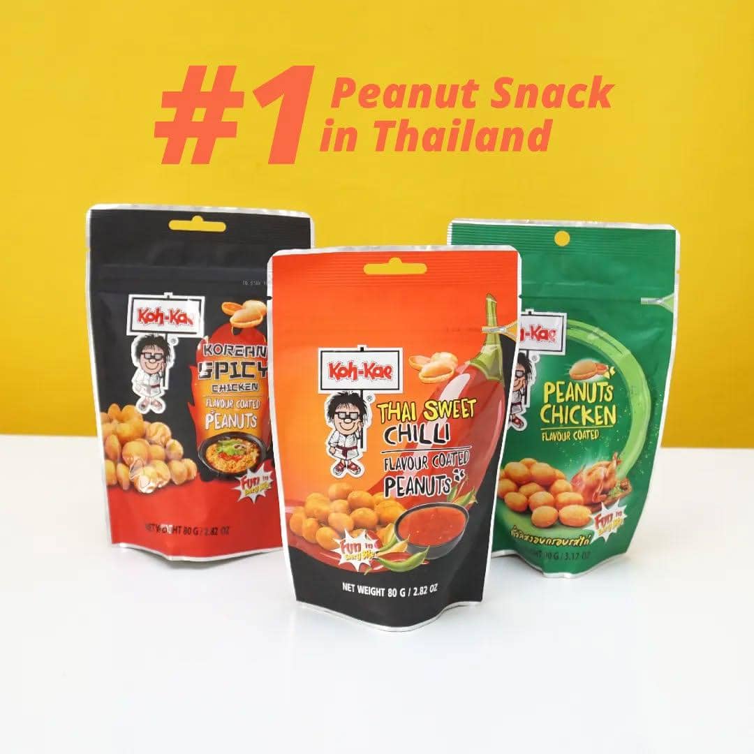 camilan kacang "Koh Kae"