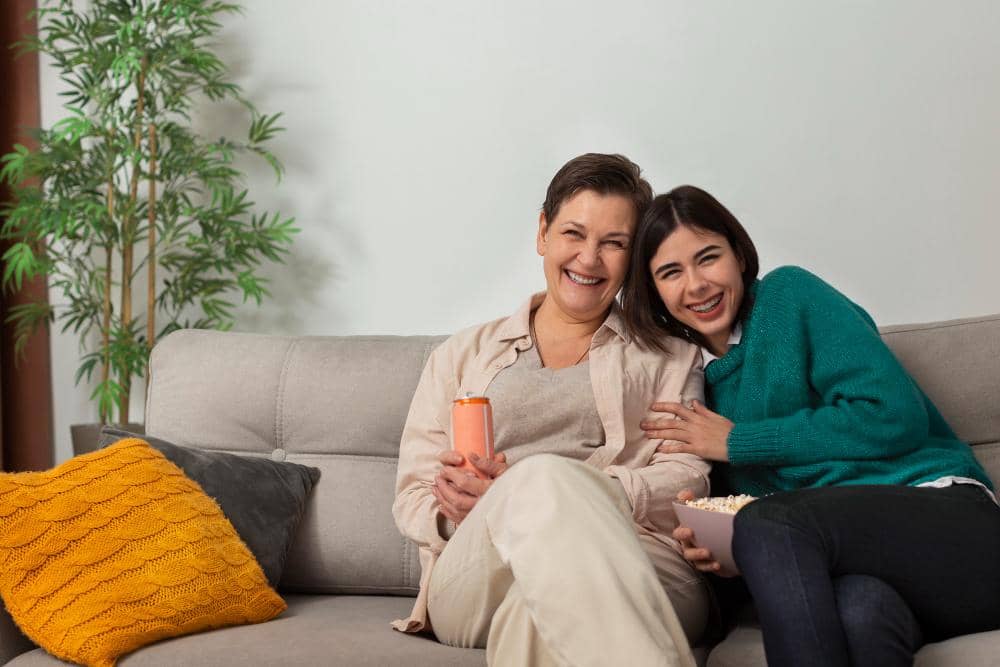 ilustrasi quality time bersama ibu