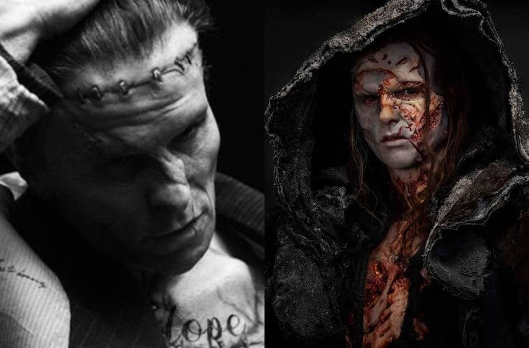 monster Frankenstein versi Christian Bale dan Jacon Elordi