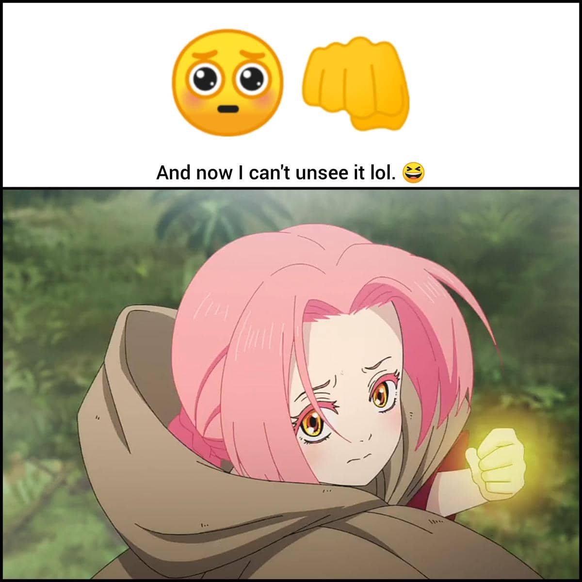 meme anime tentang pukulan