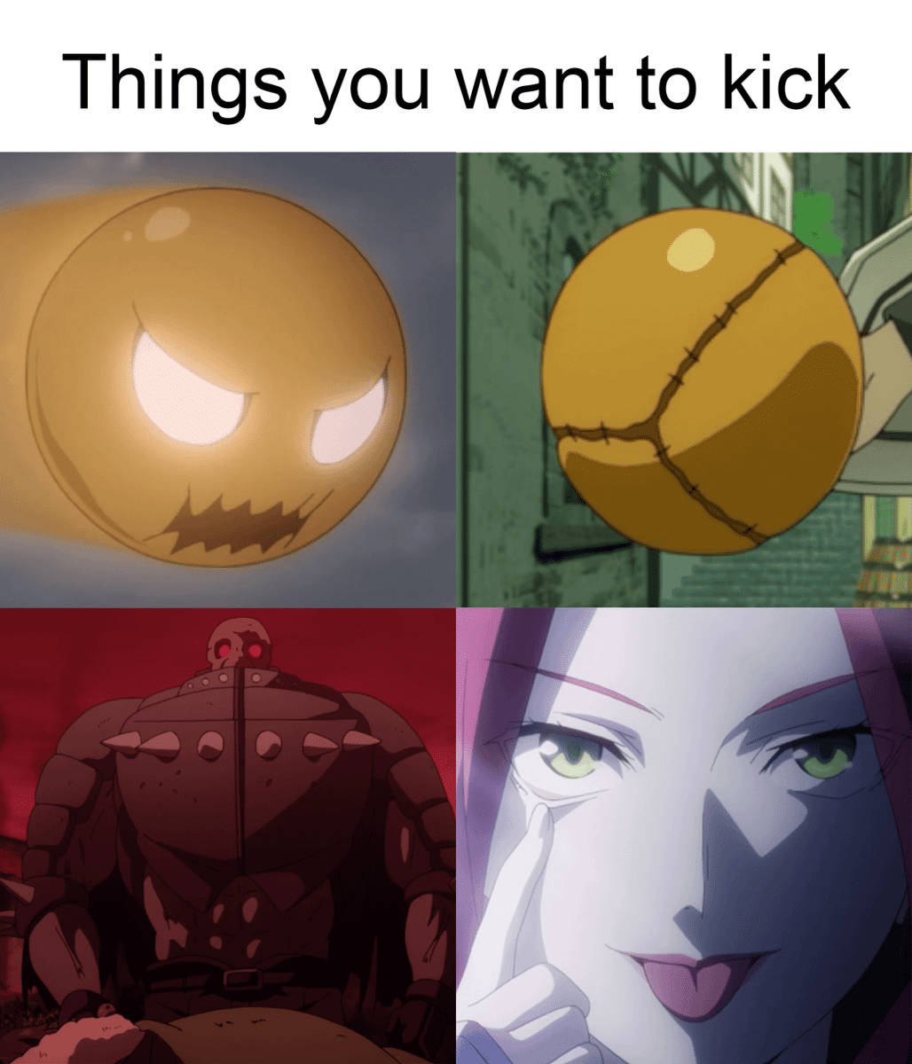 meme anime tentang tendangan